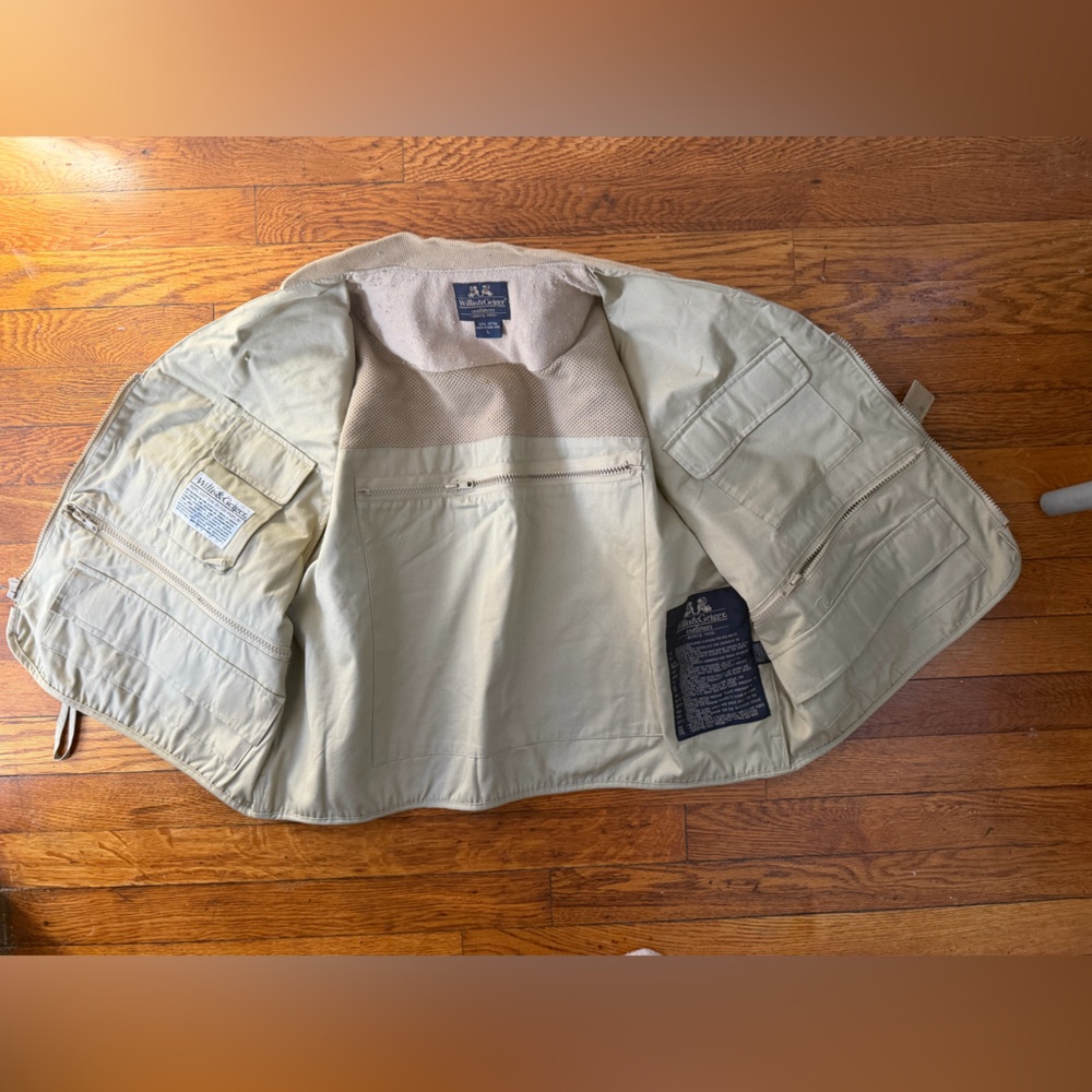 NWT ‎ Willis&Gieger fishing/hunting/photography vest sz L - Picture 4 of 14